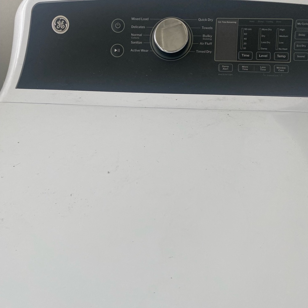 GE White Washing Machine